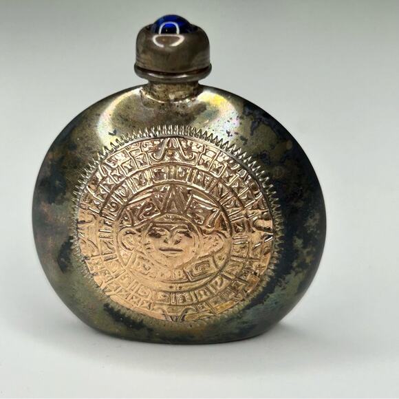 Vintage‎ Mexican Mayan Perfume Snuff Bottle